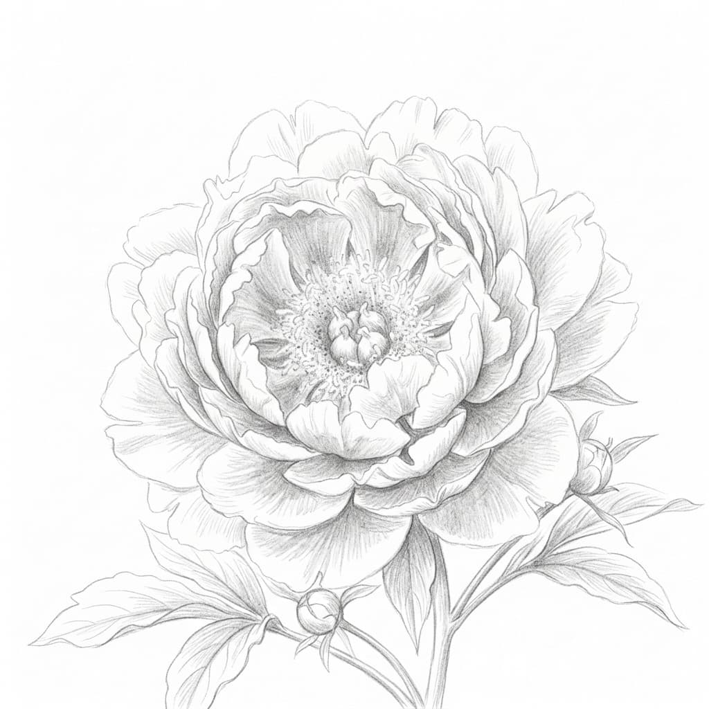 Botanical Art sketch result