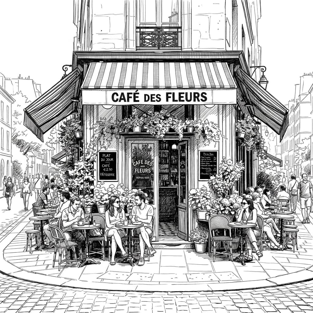 Urban Sketch sketch result