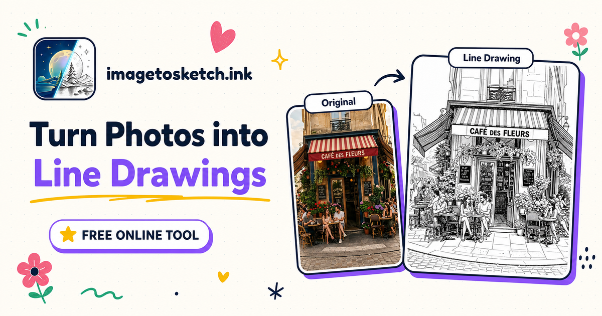 Photo to Line Drawing Converter | Free Line Art Tool